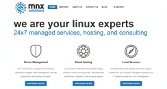 Desktop Screenshot of mnxsolutions.com